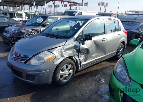 2012 Nissan Versa 1.8 S из США, поврежденный, VIN 3N1BC1CP4CK803280